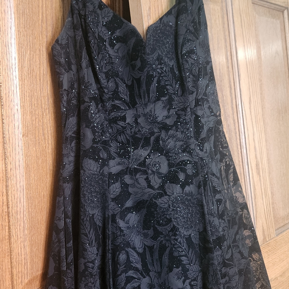 Jump Black Floral Dress